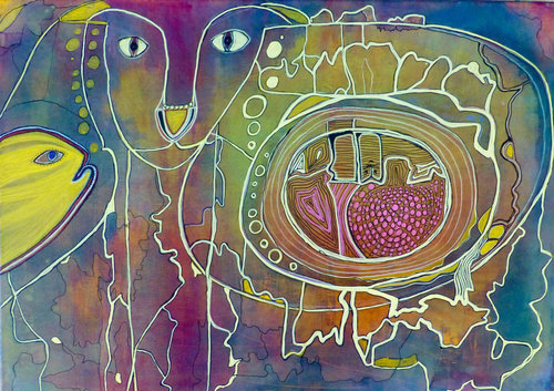 パーキンソン病の母が描いた絵02