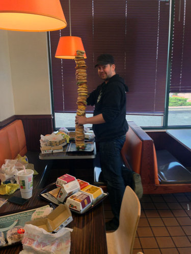 究極のバーガータワー08