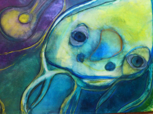 パーキンソン病の母が描いた絵07