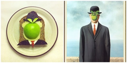 名画をトーストで再現06