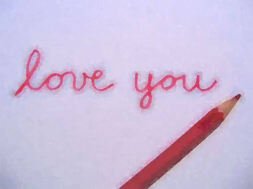 ラブレターで肖像画00