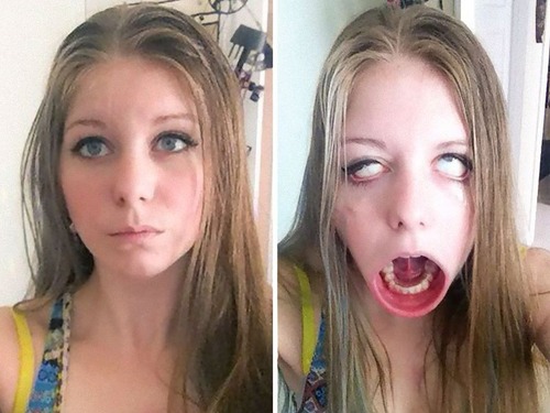 海外の女の子の変顔ランキング03