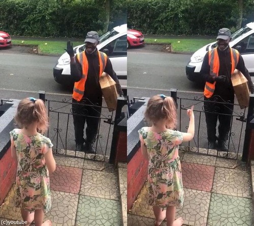 耳の聞こえない郵便配達員と8歳の女の子01