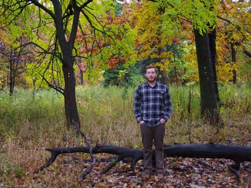 森の中で自動撮影にしてプロポーズ01