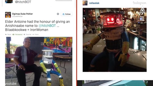 ロボットにヒッチハイク02