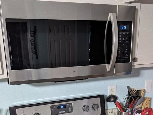 電子レンジの設置00