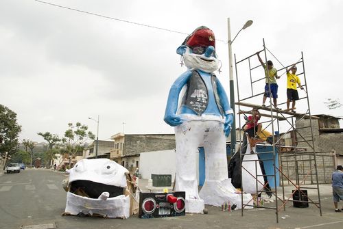 エクアドルの新年行事12