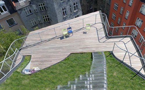 デンマークの屋根の上の遊び場12