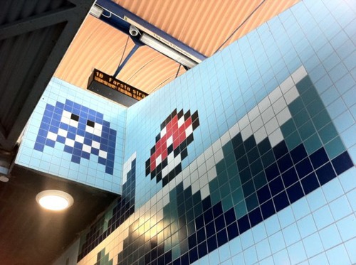 ストックホルムの駅が8bitゲーム風09