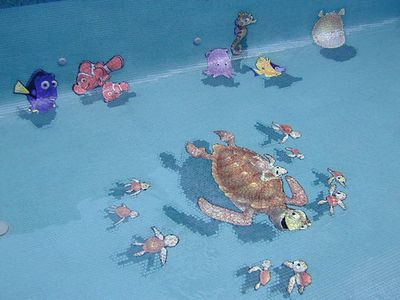 涼しげな3Dプール05