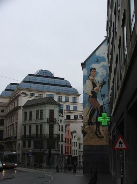 ベルギー・ブリュッセルに描かれたコミックス・グラフィティ34
