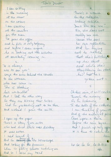 スザンヌ・ヴェガ