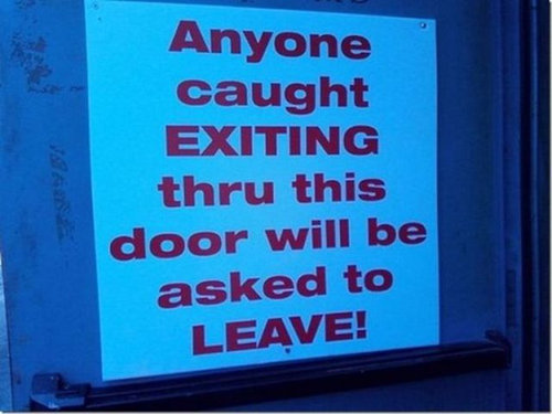 疑問を感じる標識13