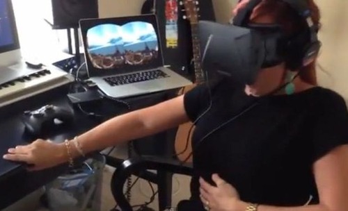 ジェットコースターのバーチャルリアリティ01