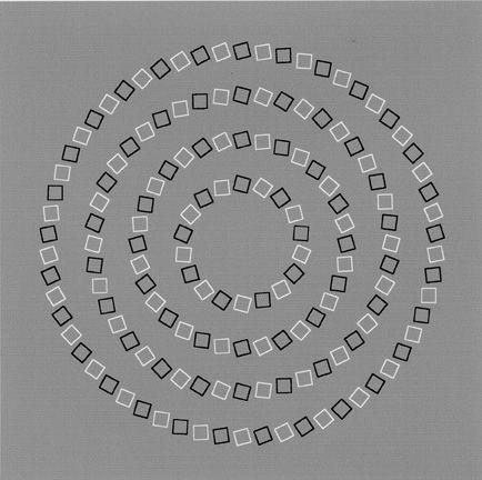 目の錯覚-4つの円