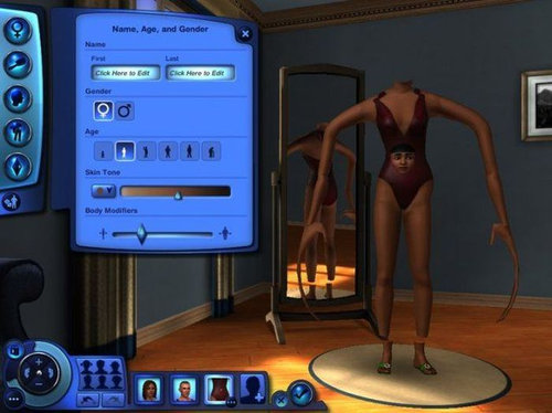 ゲームの変な画面03