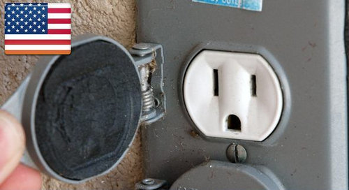 デンマークとアメリカのコンセント01