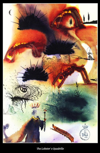 ダリが描いた不思議の国のアリス11