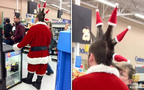 絶対帽子はかぶれない髪形2−新しい発想のサンタ