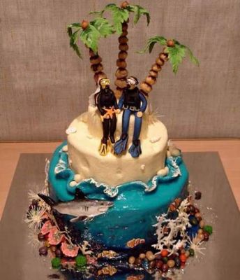 ウェディングケーキ08