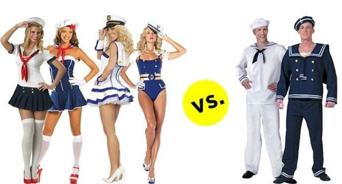 男女で違うコスプレ08