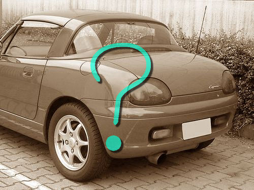 日本の車のテールランプ00