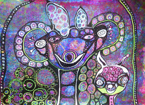 パーキンソン病の母が描いた絵10