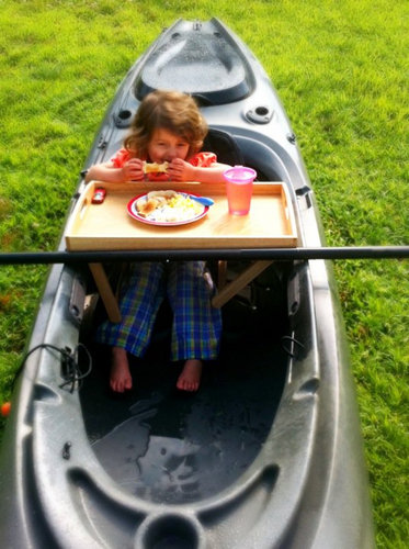 娘の狼コスプレに合わせた06