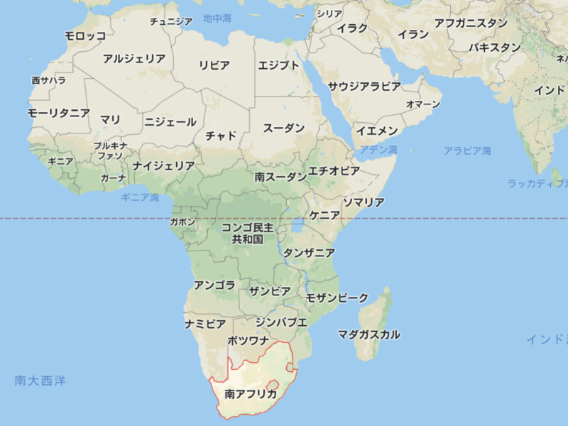 南アフリカを上空から見ると 貧富の差に驚いた 海外の反応 らばq