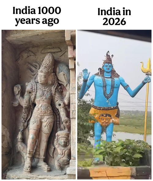 1000年前のインドと現在のインド01