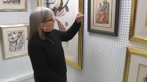 中古屋の木版画がダリ作品だった03