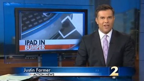 バンパーに刺さった04