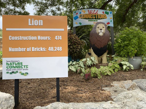 サンアントニオ動物園がレゴの動物を展示15