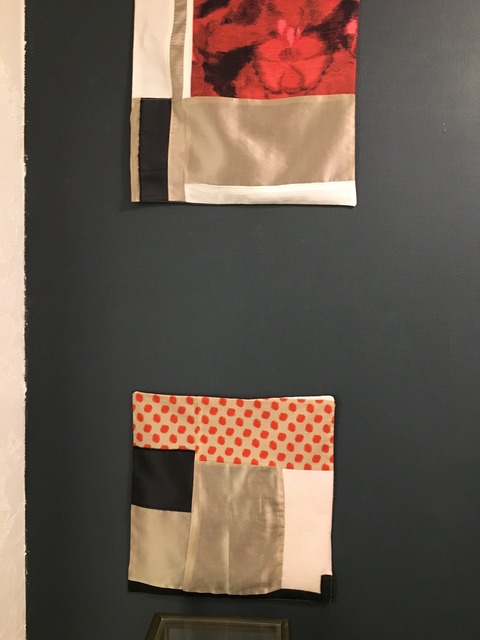 Nathalie Delafontaine - textile collage