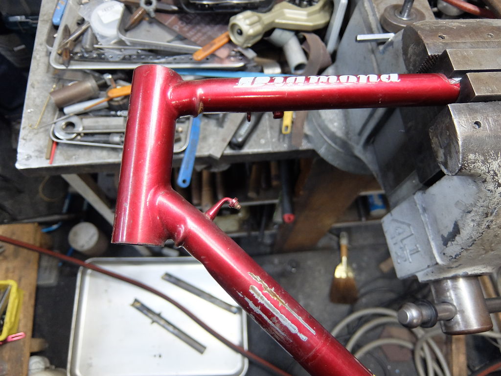 修理 工賃 フレーム 自転車 チューブ