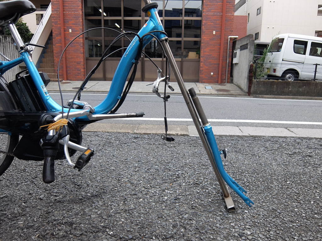 バック フォーク 自転車