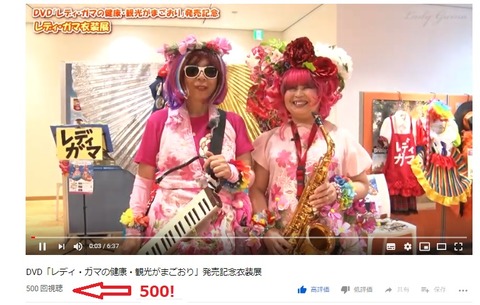 DVD閲覧500アクセス