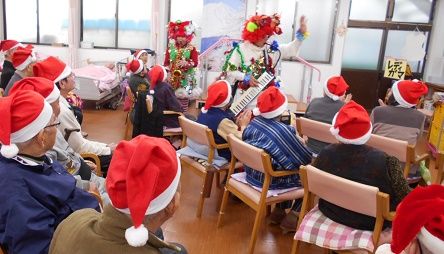 20181215赤い帽子のフロア