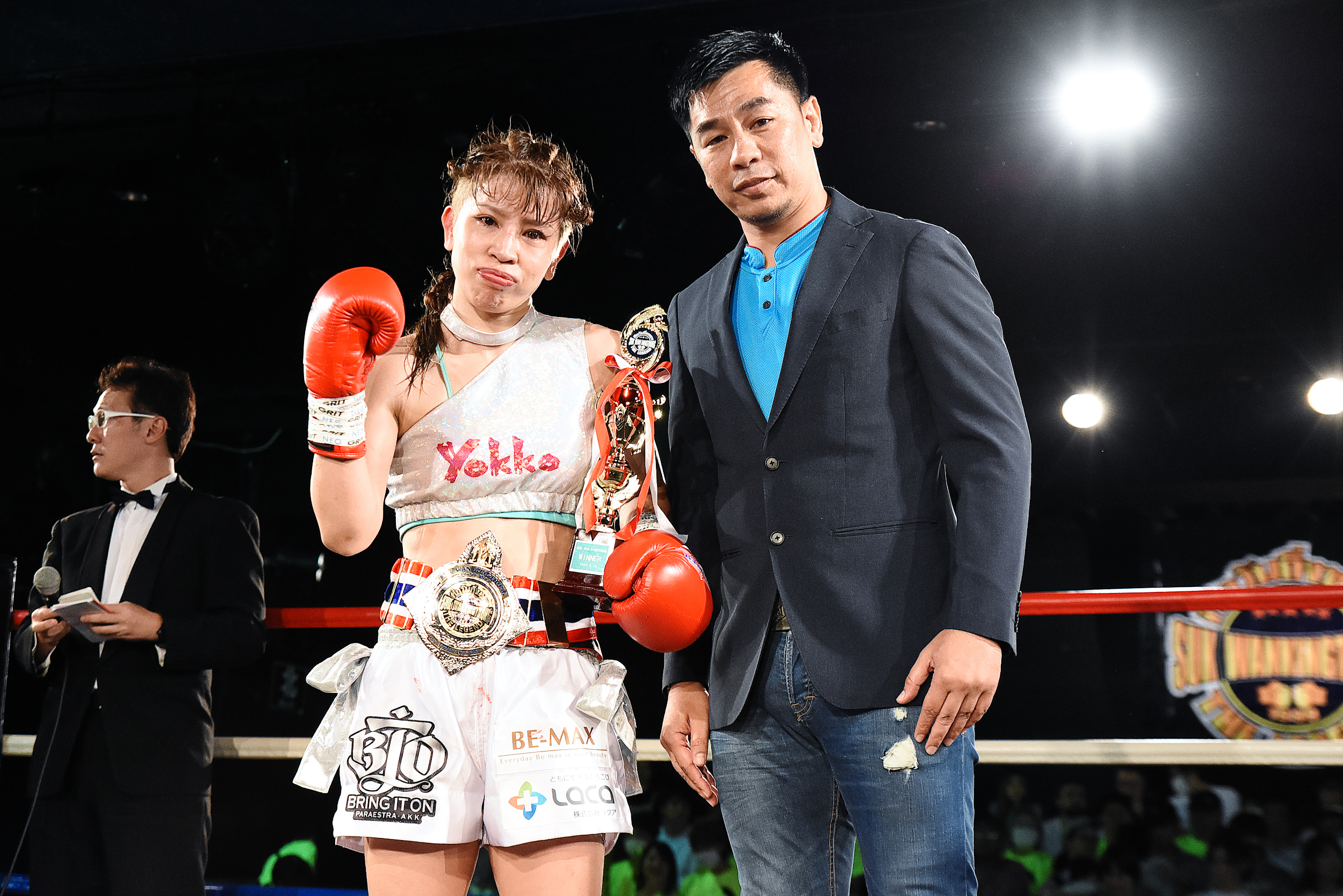 写真アップ!狂猫yokko、Mickeyが新王者に!NA☆NAが勝利【試合 写真アップ!狂猫yokko、Mickeyが新王者に!NA☆NAが勝利【試合