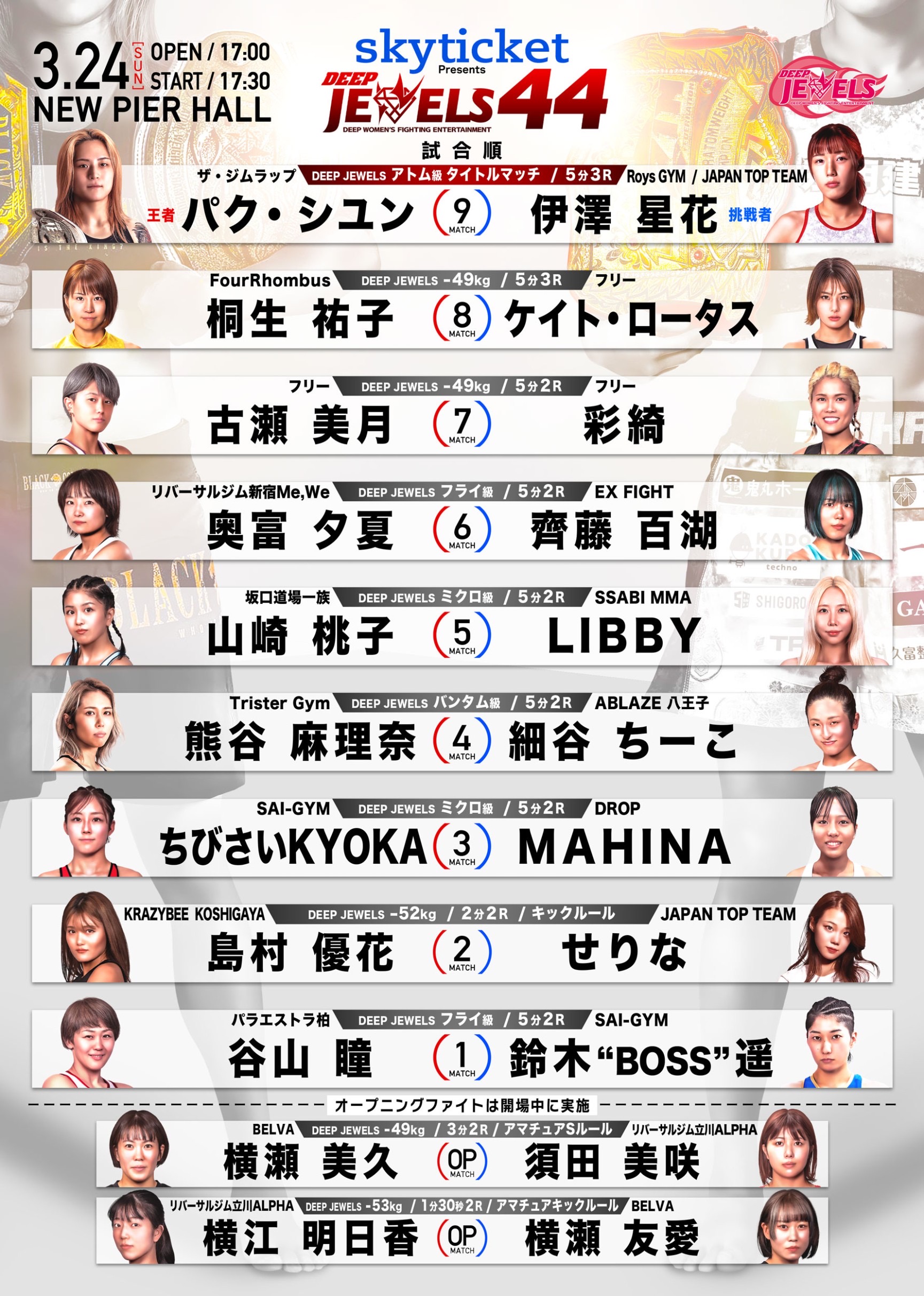 伊澤星花が新王者に、ケイト・ロータス、彩綺、LIBBYがKO勝利、熊谷麻