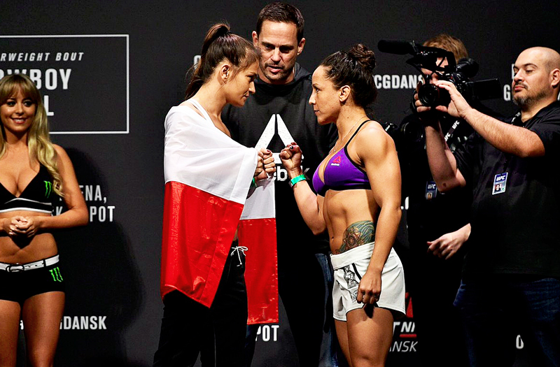 カロリーナ コバケビッチが判定勝ち 試合結果 カロリーナ コバケビッチvsジョディー エスキバル 10 22 Ufc Fight Night 118 ポーランド グダニスク Ergo Arena Lady Go