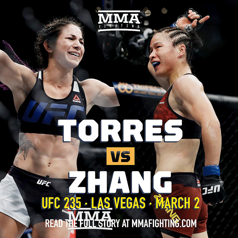 ジャン ウェイリーがランカーに勝利 試合結果 テシア トーレスvsジャン ウェイリーが決定 3 2 Ufc235 米国 ネバダ州ラスベガス T Mobile アリーナ Lady Go