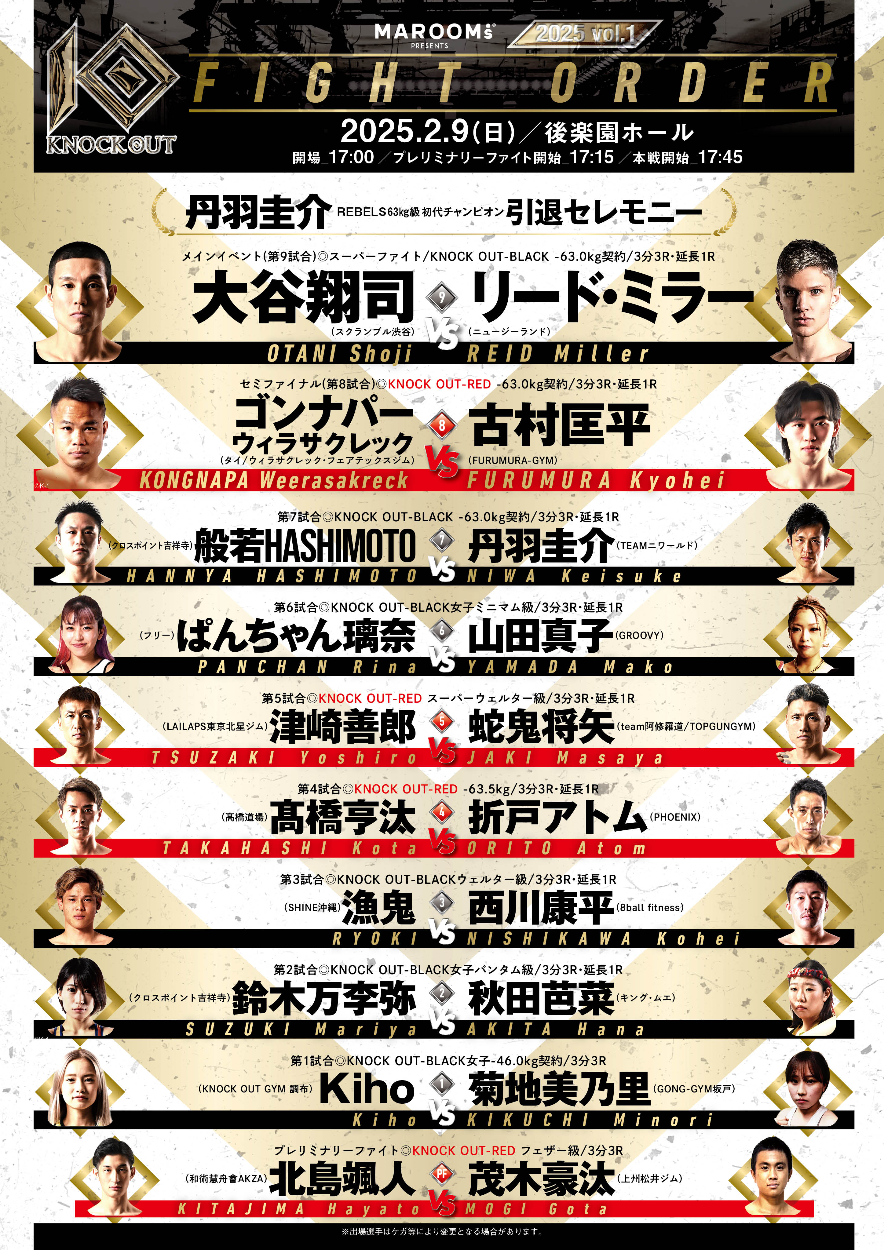ぱんちゃん璃奈vs山田真子は延長ドロー、Kihoが勝利【試合結果