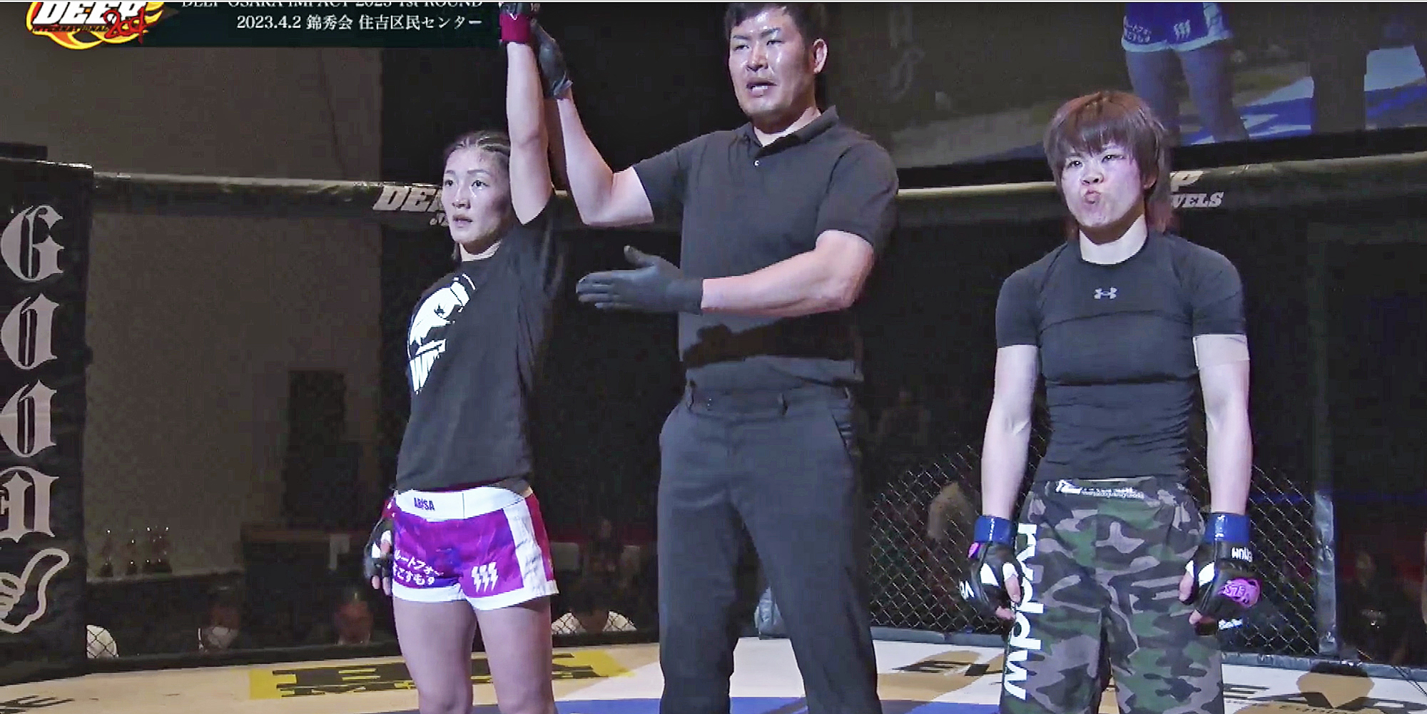 村上 彩、松田亜莉紗が勝利【試合結果】大阪大会でDEEP JEWELS2試合が