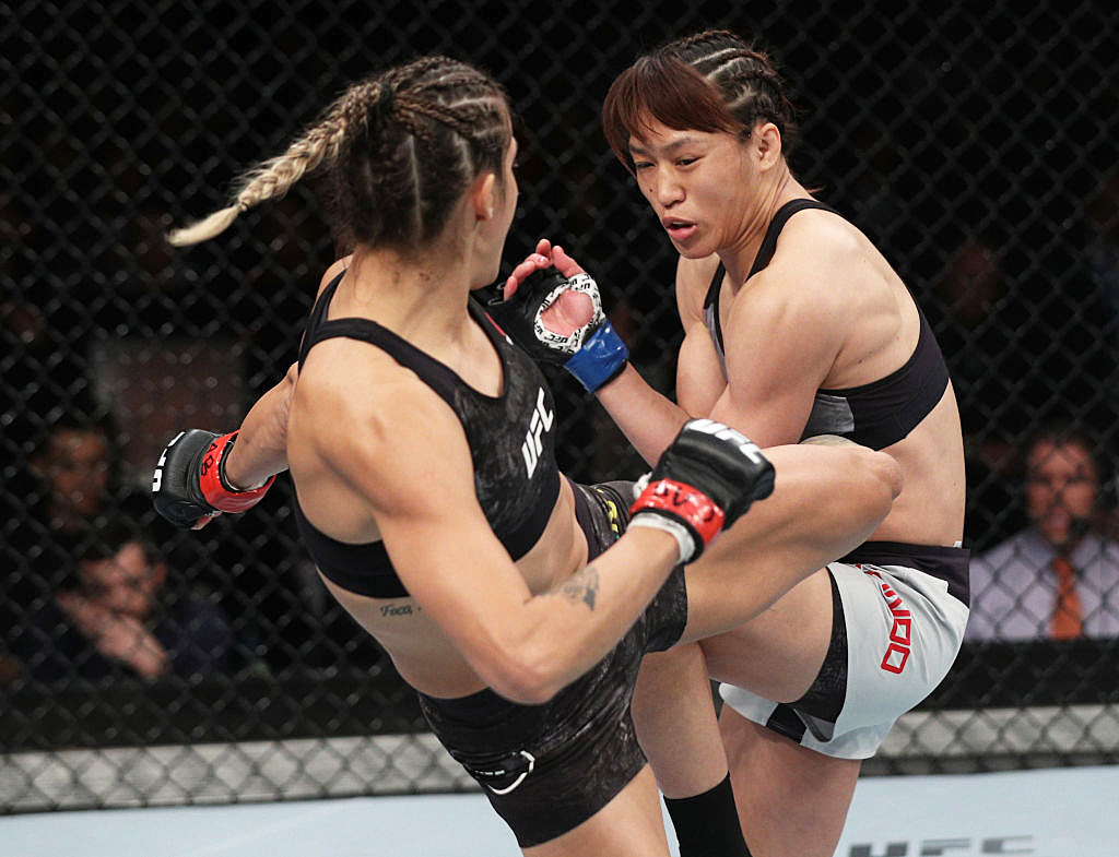 スアレス リー ボテーリョが勝利 試合結果 近藤朱里vsポリアナ ボテーリョ アレクサ グラッソvsタティアナ スアレス ヴェロニカ マセドvsアンドレア リー 5 19 Ufn 129 Lady Go