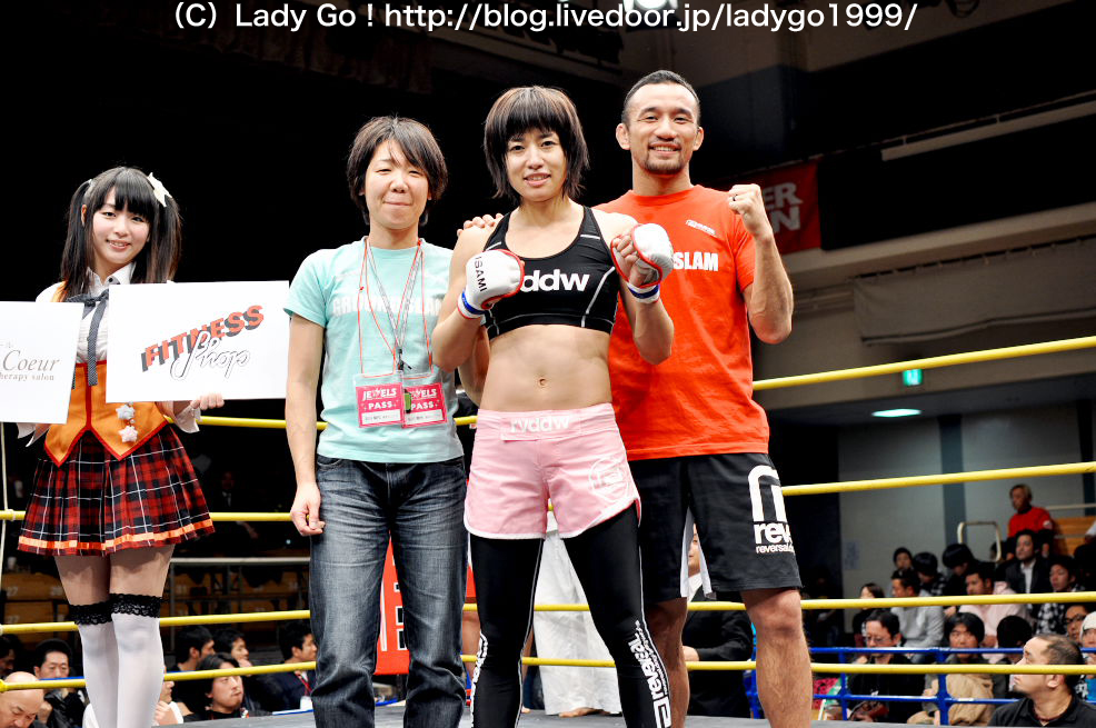 48kg級で活躍した 沖縄初の女子総合格闘家 石川菊代選手が引退 Lady Go
