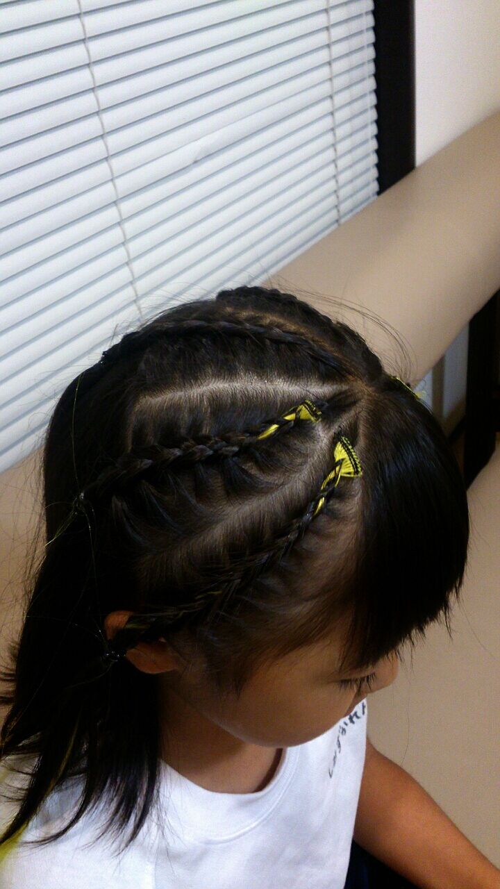 運動会テンション上がるヘアスタイル 三浦の隠れ家サロン ラグーン