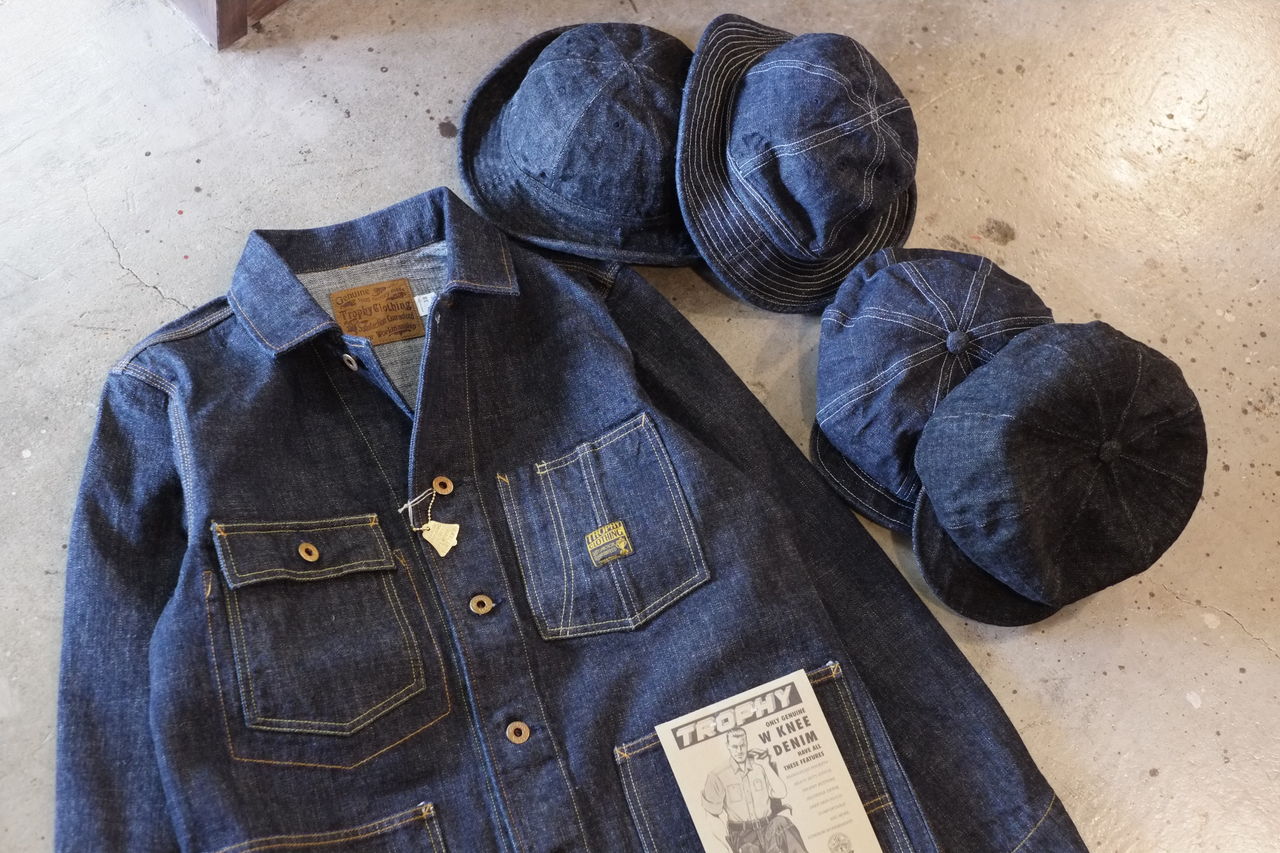 TROPHY トロフィークロージング カバーオール2604 ダートデニム