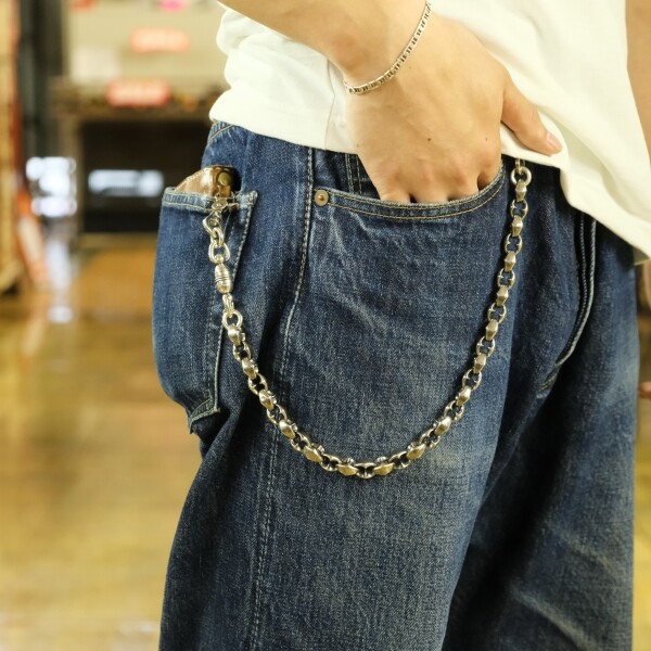 FUNNYウォレットチェーン SE-1＋キーリング FUNNYウォレットチェーン SE-1＋キーリング - 小物高価