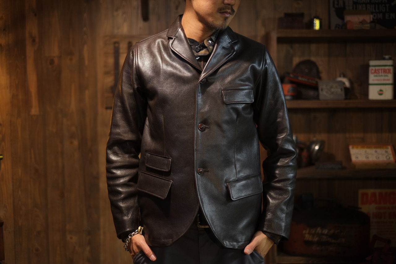 ウエストライド WESTRIDE レザージャケット 山羊革　サイズ40 ウエストライド WESTRIDE レザージャケット 山羊革 サイズ40